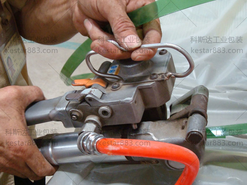 氣動塑鋼打包機熔接不完整或焊接無力怎么處理？